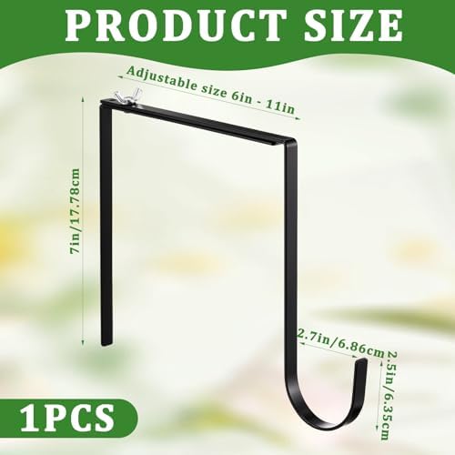 1 PCS Adjustable Wreath Holder for Cemetery Gravestone