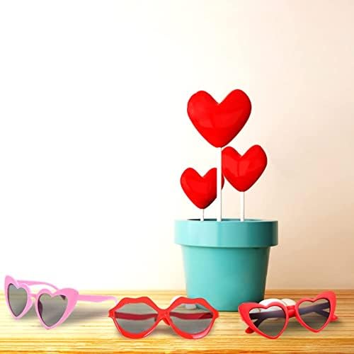 UMEELR Valentine Heart Sunglasses Set 6 Pack