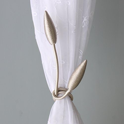 Valea Home 4 Piece Curtain Tiebacks Clips Holdbacks