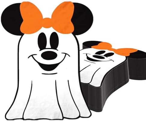 Gumwaqu Halloween Mouse Napkins 40pcs Decorative