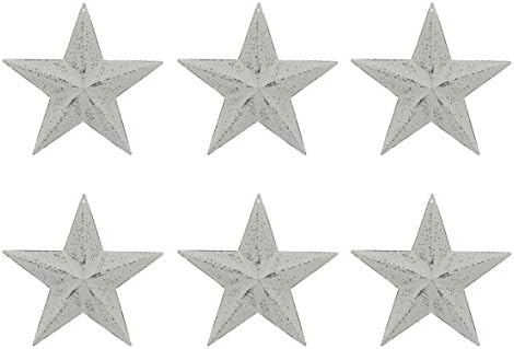 Country Rustic Barn Star Wall Decor Set of 6