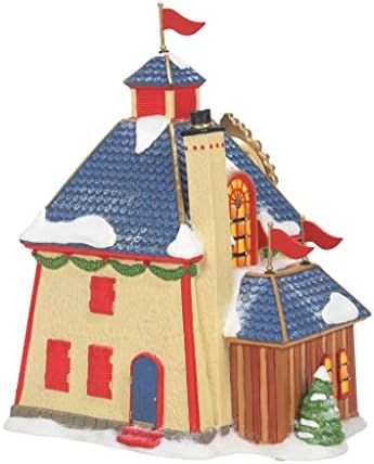 Department 56 North Pole Village Nutcracker Factory Animated Light Building