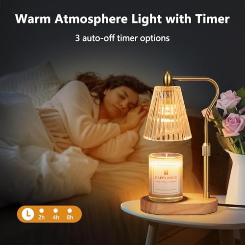 Imenlox Candle Warmer Lamp with Timer and Dimmer