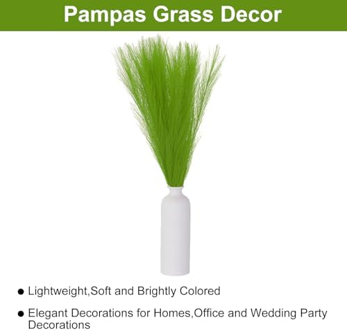 MECCANIXITY 30PCS Artificial Pampas Grass Decor 61cm
