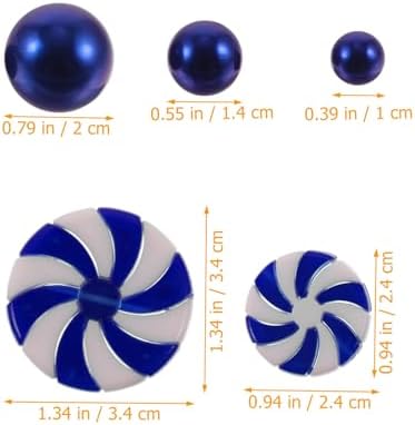 TENDYCOCO Christmas Vase Filler Acrylic Beads Set