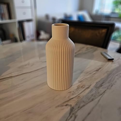 White Ceramic Vase for Modern Home Decor