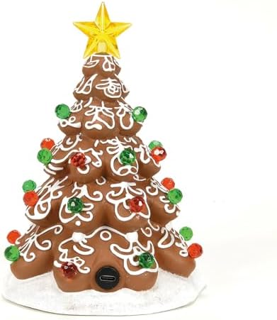 Department 56 Santa Cookie Christmas Tree Figurine 65 Inch