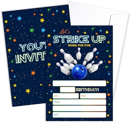 Gaming Birthday Invitations with Envelopes