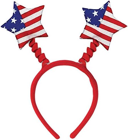 Beistle Patriotic Star Headband Bopper