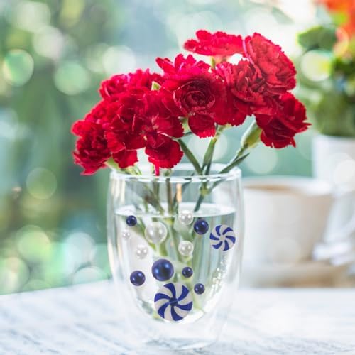 TENDYCOCO Christmas Vase Filler Acrylic Beads Set