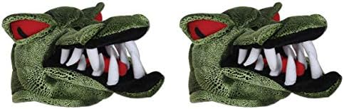 Beistle Plush Crocodile Headwear for Halloween