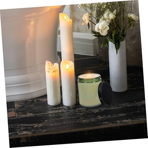 12pcs Glass Candle Tins for Aromatherapy and Home Decor