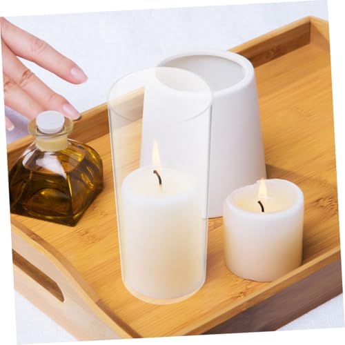 Elegant Transparent Glass Candle Shade for Tealight Holders