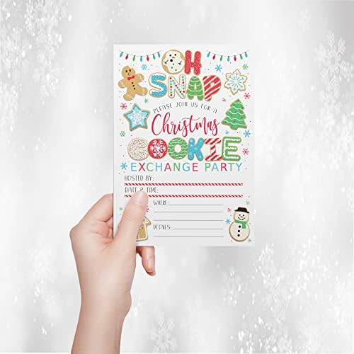 Main Event Prints Cookie Exchange Party Invitations