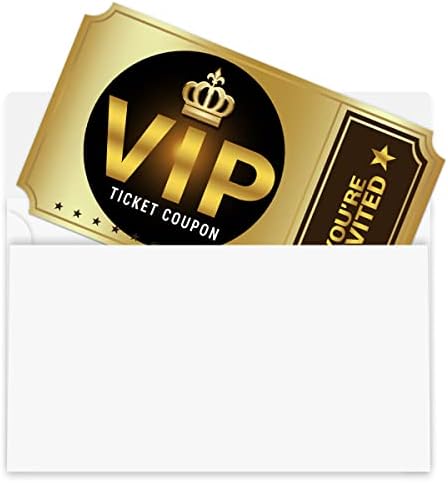 Wuguimeii 20 Double-Sided Birthday Party Invitations with Envelopes