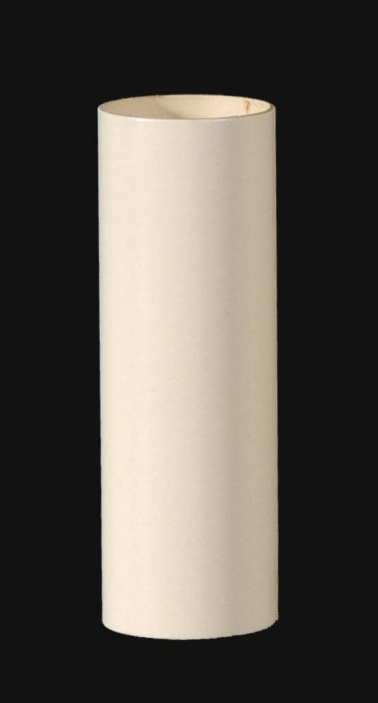 BP Lamp Candelabra Ivory Cover 2 Tall