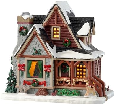 Lemax Christmas Cabin 35077 Lighted Building