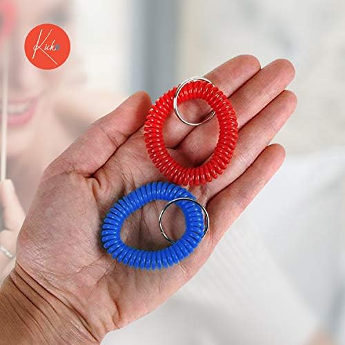 Kicko 25 Inch Spiral Keychain 12-Pack