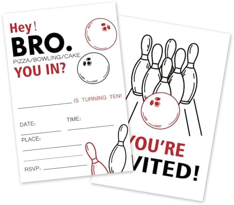 Bro Youre Invited Birthday Invitations Cards