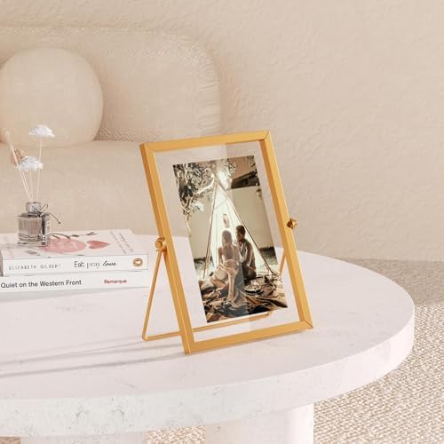 Yuragim A5 Glass Picture Frame Pack of 2