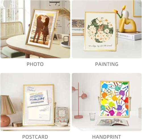 Yuragim A5 Glass Picture Frame Pack of 2