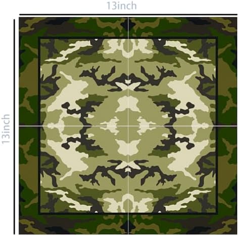 50 Piece Camouflage Napkins for Military Themed Parties