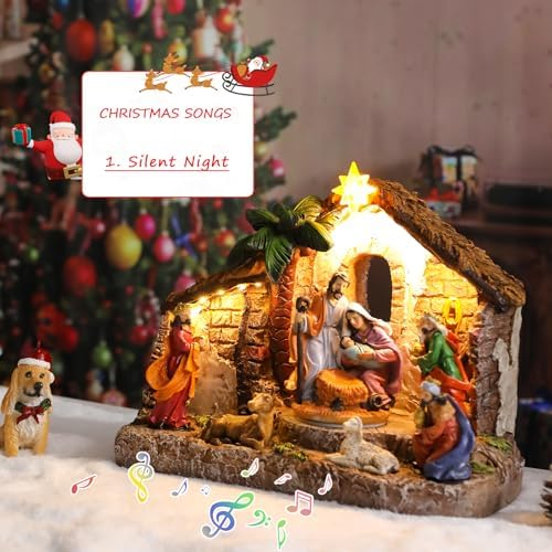 DREAM GARDEN Christmas Village House Decorations