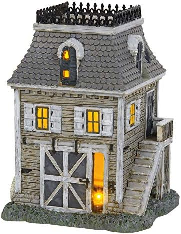 Department 56 Addams Family Village Carriage House Lighted Building