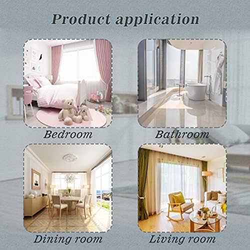 Hion Magnetic Curtain Holdbacks Black 2pcs