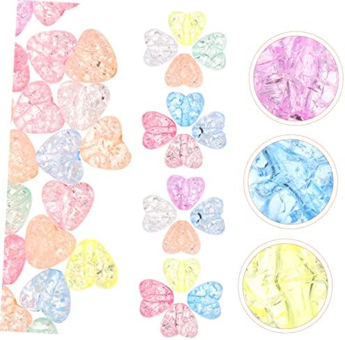 Heart Shape Vase Filler Beads Set for Valentines Day and Weddings