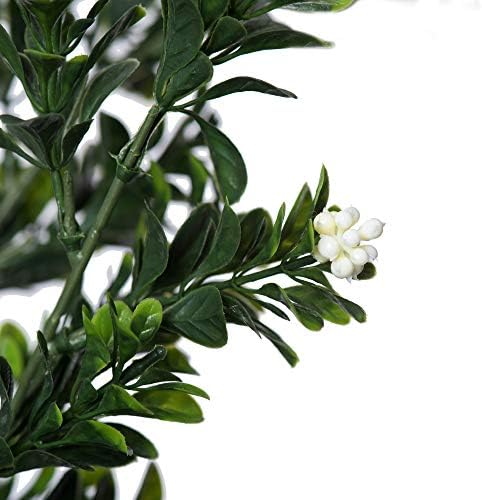 Vickerman Artificial White Flower Rambling Bush 19 Inches