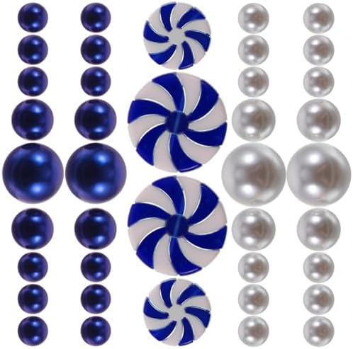 TENDYCOCO Christmas Vase Filler Acrylic Beads Set