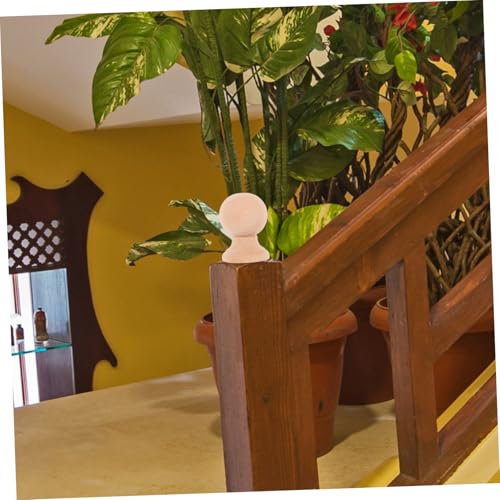Jojofuny Wooden Finials for Round Wood Decor