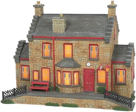 Department 56 Harry Potter Hogsmeade Station Light Building 7 Inch