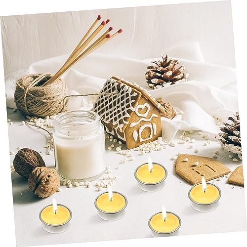 Cabilock 24Pcs Iron Candle Cups for DIY Decorations