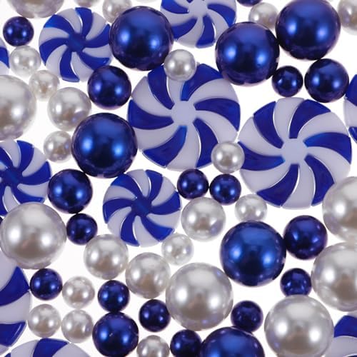 TENDYCOCO Christmas Vase Filler Acrylic Beads Set