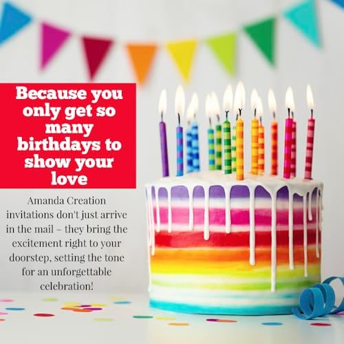 Bowling Birthday Invites 20pcs 5x7 Fill In Cards with Envelopes by AmandaCreation