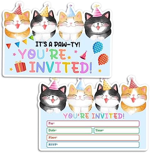 Yangmics Direct 30 Birthday Invites with Envelopes