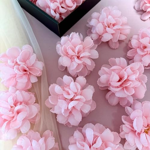 Floating Flowers for Floating Candle Centerpieces 12pcs Pink
