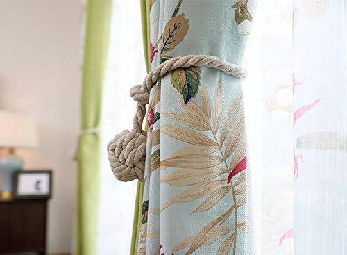 Melaluxe 4 Pack Curtain Tiebacks Heavy Duty 1
