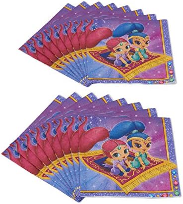 Shimmer and Shine Luncheon Napkins 16 Count