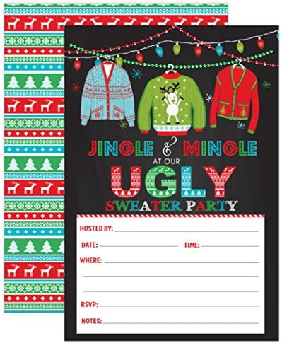 Your Main Event Prints Ugly Sweater Party Invitations