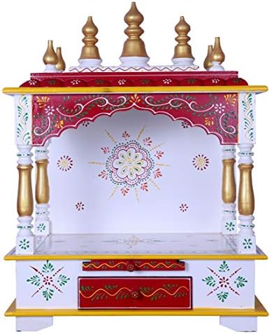 Wood Home Temple Orange 18x12x24 Inch