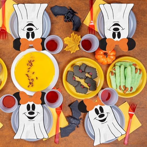 Gumwaqu Halloween Mouse Napkins 40pcs Decorative
