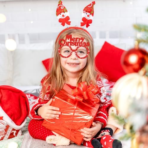 12Pcs Christmas Glasses for Kids and Adults