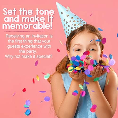 Hadley Designs 25 Bowling Birthday Invitations