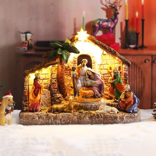 DREAM GARDEN Christmas Village House Decorations