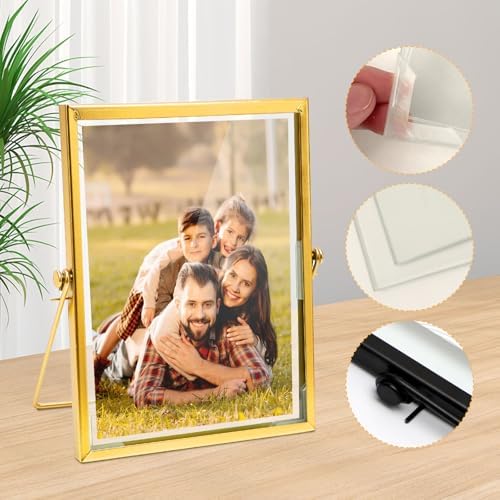Yuragim A5 Glass Picture Frame Pack of 2