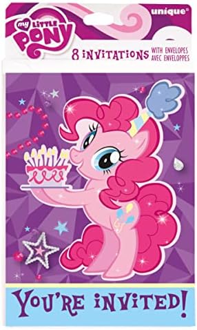 Unique My Little Pony Party Invitations Bundle