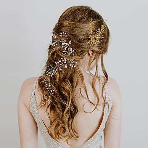 Yountor 100pcs Gold Artificial Flower Filler for Floating Candles